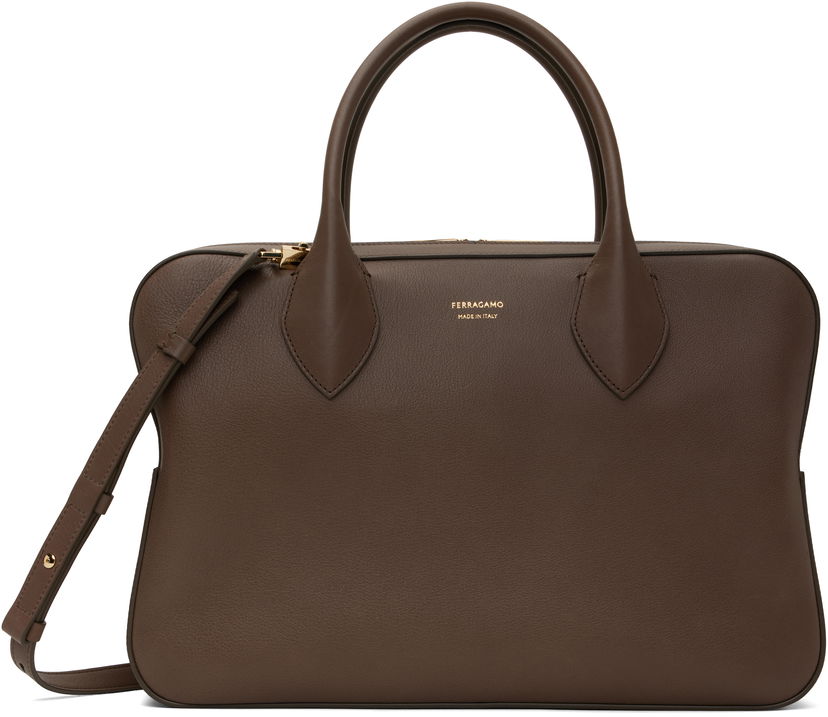 Handväska FERRAGAMO Ferragamo Stella Medium Bag Brun | 779321