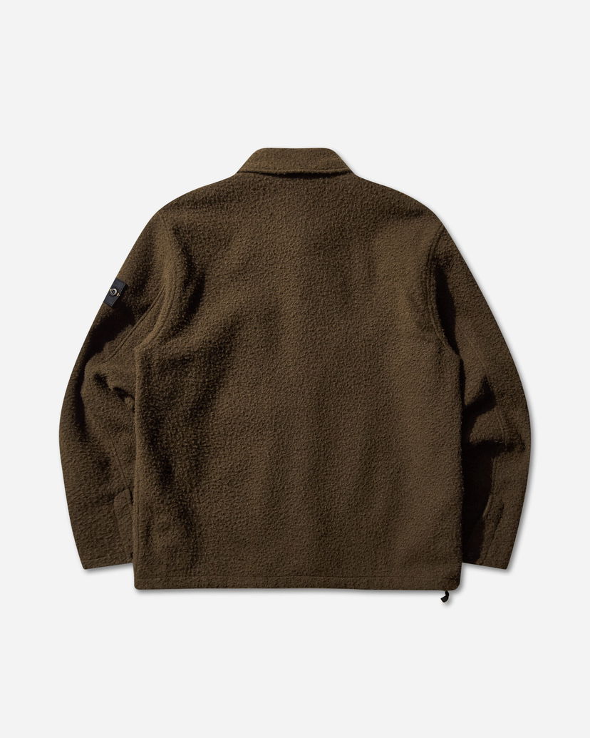 Skjorta Stone Island Panno Ratinato Overshirt Brun | K2S15-1200021-S0214 V0054