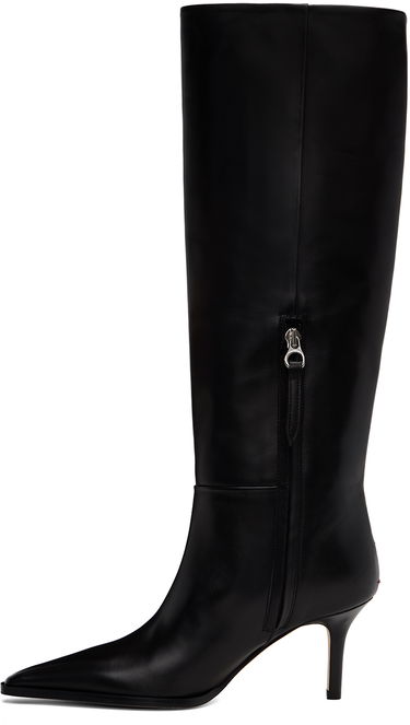 Kläder Aeyde Aeyde Tula Leather Tall Boots Svart | A11-KB-TULP75ST95-FW24-800-001, 2