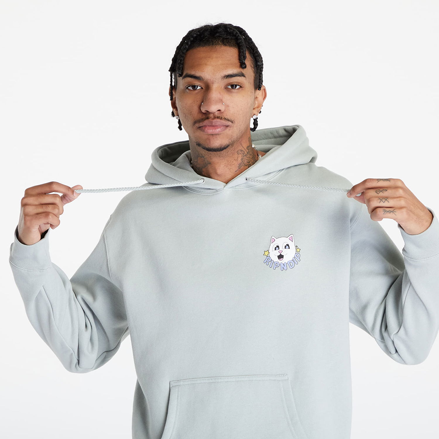 Sweatshirt RIPNDIP So Mushroom Hoodie Grön | RNDHOL23153, 1