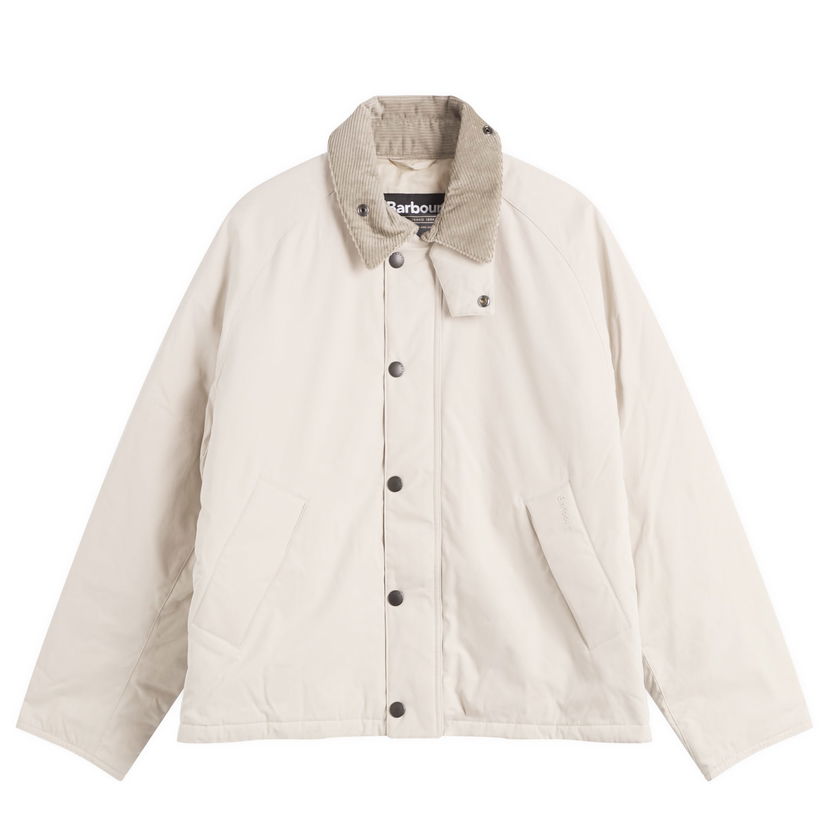 Jacka Barbour Padded Transport Jacket Beige | MCA1065ST11