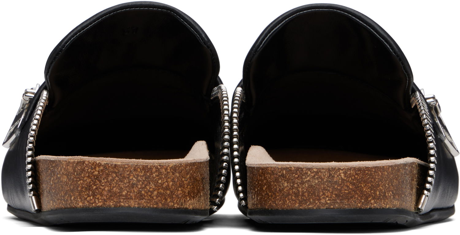 Sneakers och skor JW Anderson Leather Biker Slip-on Loafers Svart | LF0071-LA0268, 1