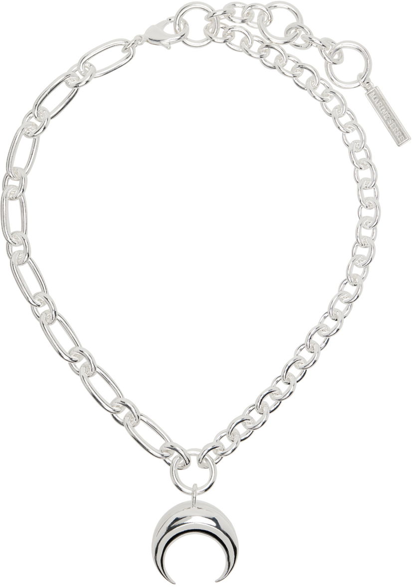 Halsband Marine Serre Moon Charms Necklace Metallisk | UJW011A RMET0001