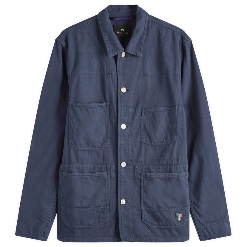 Jacka Paul Smith Paul Smith Zebra Chore Jacket, Size Large Mörkblå | M2R-195X-P22319-47