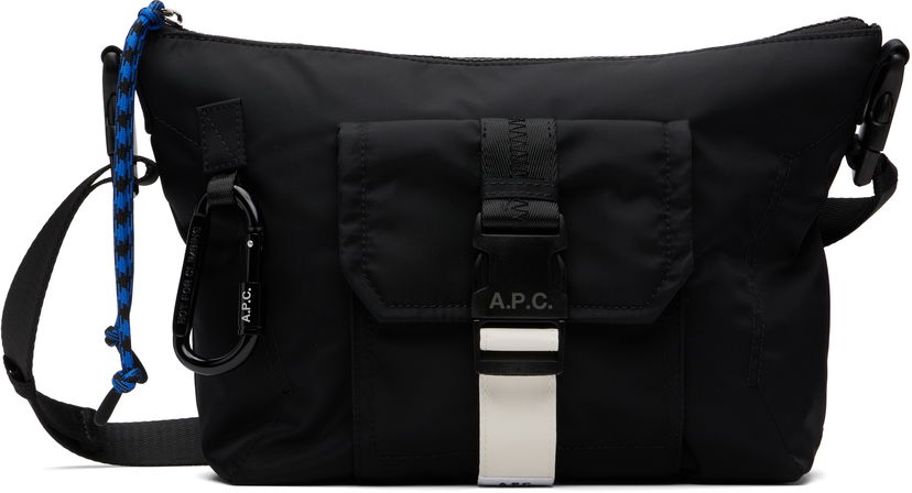 Midjeväska A.P.C. Trek Bum Bag Svart | PAAGR-H61734