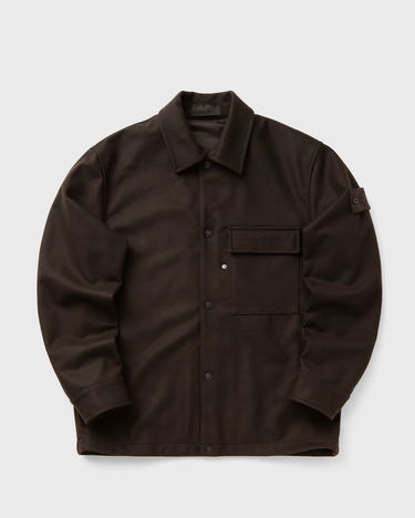 Skjorta Stone Island Wool Overshirt Brun | K2S151200028S0F24.V0070, 2