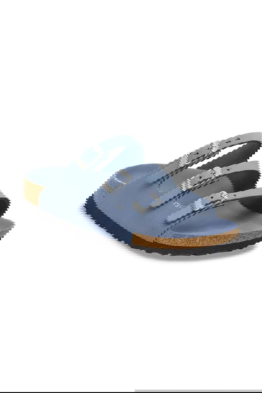 Sneakers och skor Birkenstock Birkenstock Florida HEX Leather Slides Blå | 1030380, 1