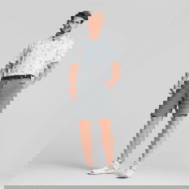 Polotröja Puma x Arnold Palmer CLOUDSPUN Golf Polo Shirt Vit | 537483_01, 4