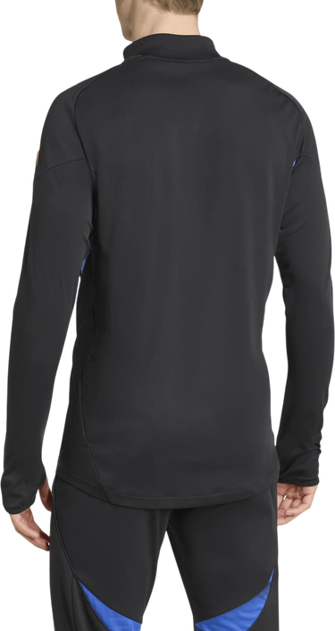 Sweatshirt adidas Originals Manchester United AEROREADY Quarter-Zip Long-Sleeve Training Top 2025/26 Svart | jp3143, 1