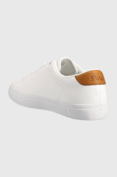Sneakers och skor Polo by Ralph Lauren Longwood Leather Trainers Vit | 816877702001, 2