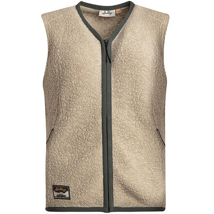 Väst Lundhags Lundhags Flok Wool Pile Vest Beige | 1123102