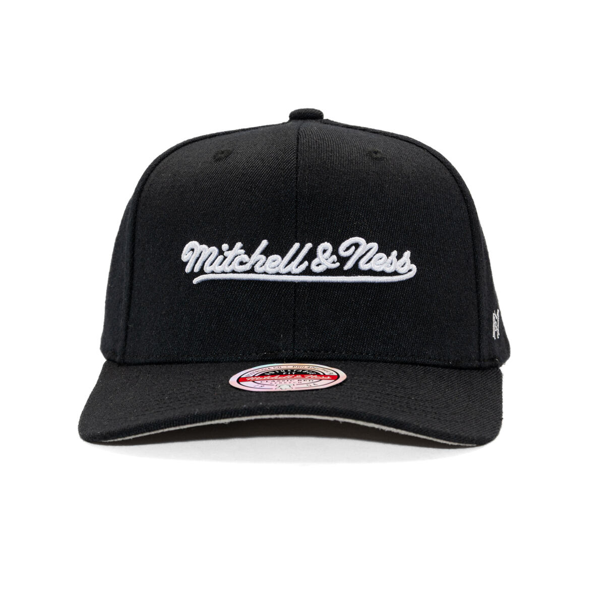 Keps Mitchell & Ness Mitchell & Ness Branded Script Stretch Cap Svart | HC12184-MNNBLCK, 1