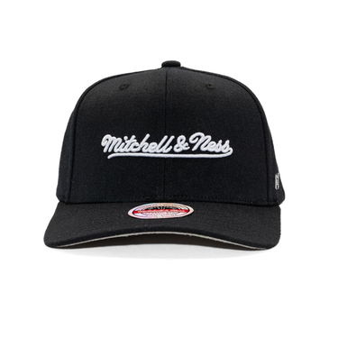 Keps Mitchell & Ness Mitchell & Ness Branded Script Stretch Cap Svart | HC12184-MNNBLCK, 1