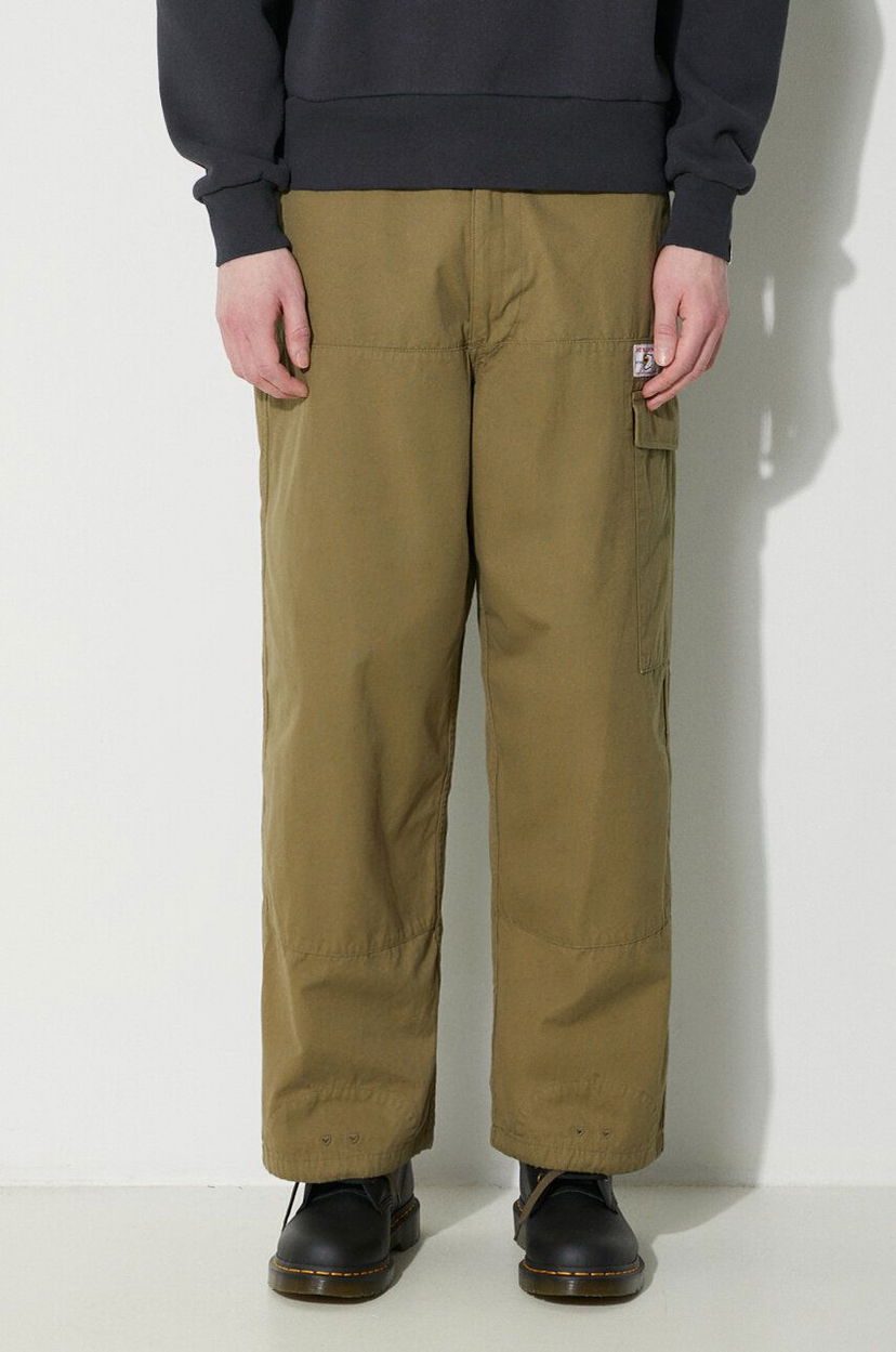 Cargo byxor Human Made Military Cargo Pants Grön | HM26PT014