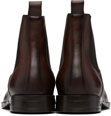 Sneakers och skor BOSS BOSS Leather Chelsea Boots Svart | 50552489, 4