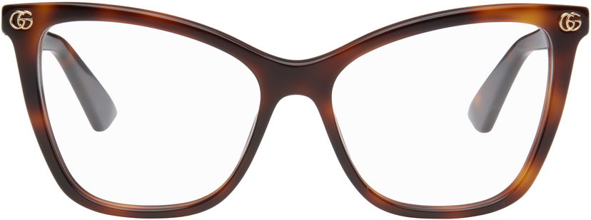 Solglasögon Gucci Cat Eye GG Acetate Glasses Brun | GG1817O-002