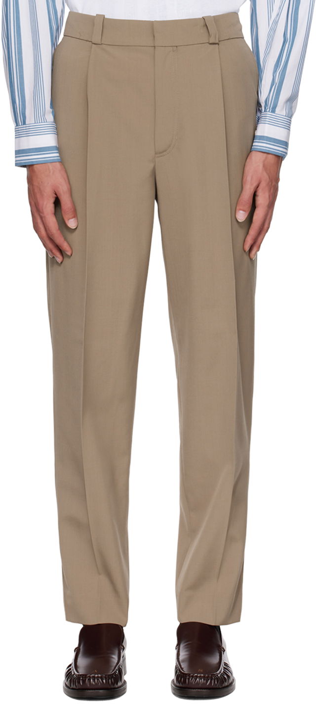 Byxor Acne Studios Tailored Trousers Beige | BK0532-, 0