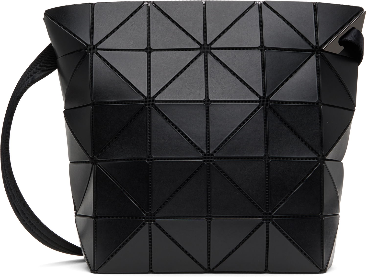 Axelväska BAO BAO ISSEY MIYAKE Geometric Patterned Black Shoulder Bag Svart | BB48AG491, 0