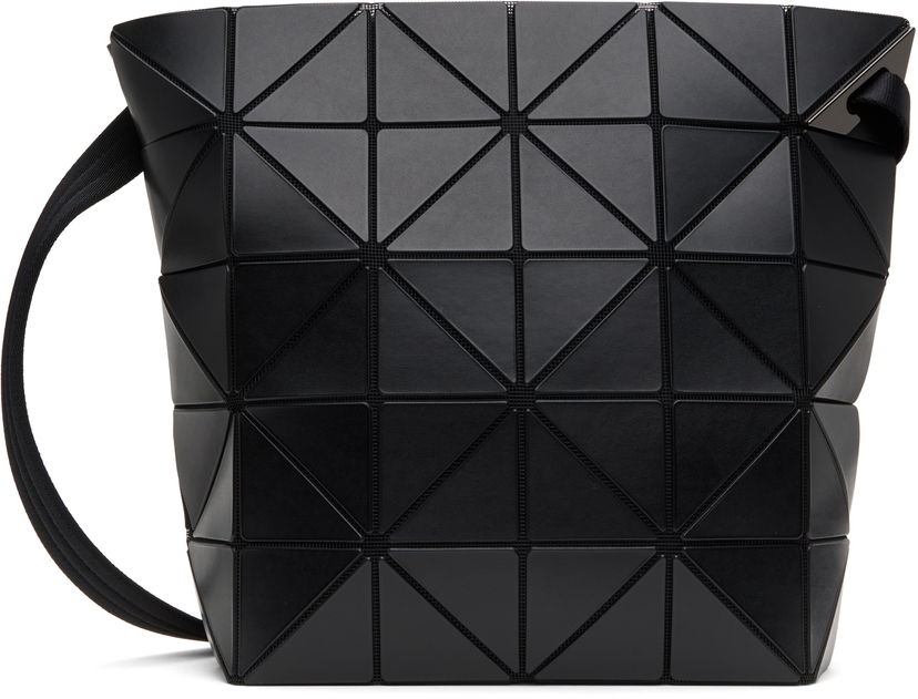 Axelväska BAO BAO ISSEY MIYAKE Geometric Patterned Black Shoulder Bag Svart | BB48AG491