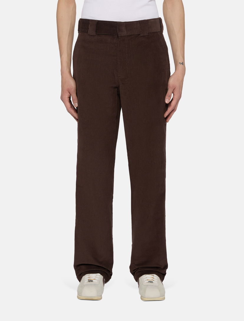 Byxor Dickies Corduroy 874 Pant Man Chocolate Brown Brun | 0WPR22