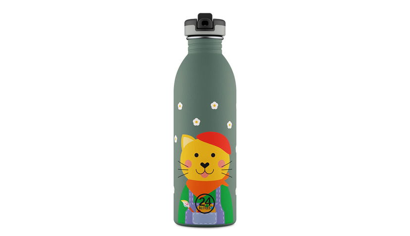 Dricksflaska 24Bottles Urban Smart Cat Bottle 500ml Flerfärgad | UB_050_1958