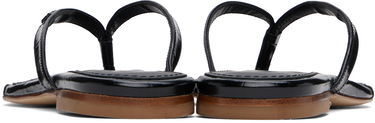 Tillbehör Coperni Coperni Croco Slanted Flip-Flops Svart | COPSH54838, 1
