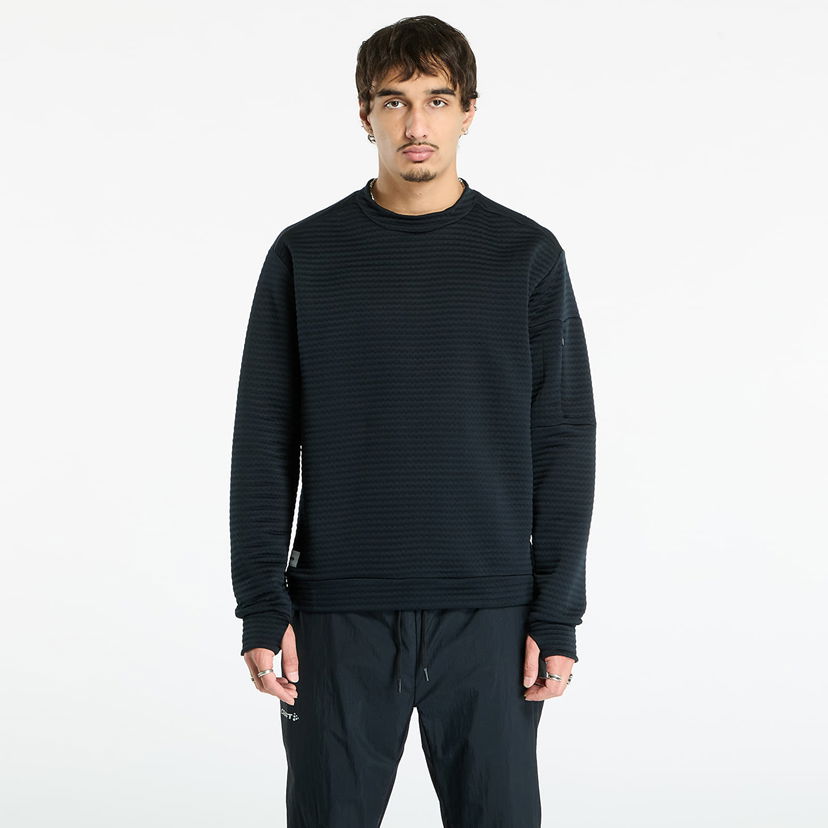 Sweatshirt Craft Craft Subz Structured Jersey Svart | 1916553-999000