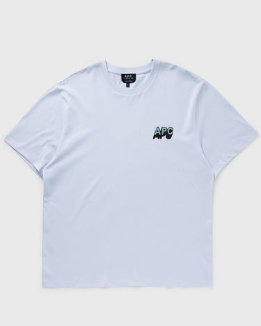 T-shirt A.P.C. 70'S H GOTS T-Shirt Blå | COHBM-H26535-IAT, 0