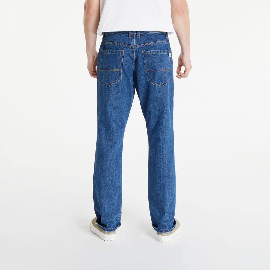 Jeans Urban Classics Organic Straight Leg Denim Jeans Mörkblå | TB4948 Blue, 1