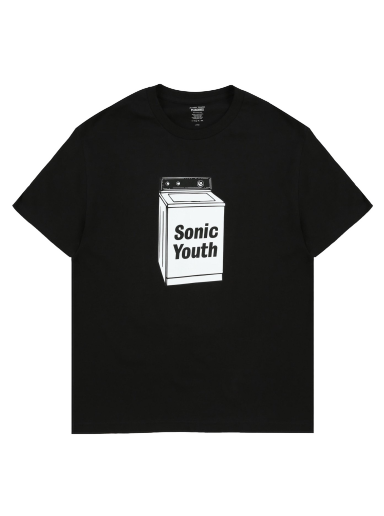 T-shirt Pleasures Techpack Tee Black Svart | P23SY020-BLACK