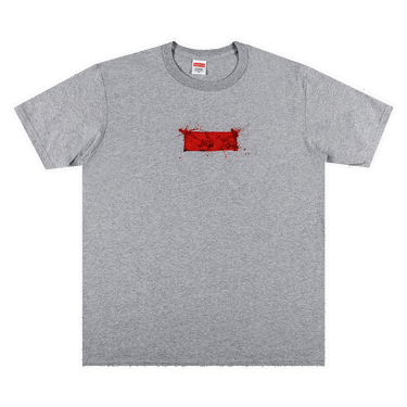 T-shirt Supreme Ralph Steadman Box Logo Tee Grå | SS22T12 HEATHER GREY, 0