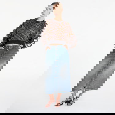 Sweatshirt adidas Performance Leopard Crewneck Sweatshirt Brun | JW7303, 3