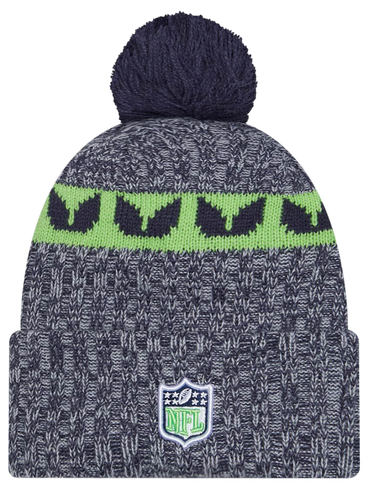 Mössa New Era New Era Seattle Seahawks Knit Beanie with Pom Grå | 60407601-60407601, 1