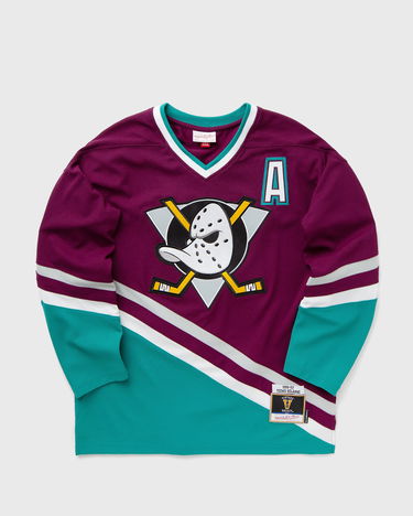 Jersey Mitchell & Ness Anaheim Ducks 1996 Selanne Jersey Grön | JY9016-ADUPURP, 0