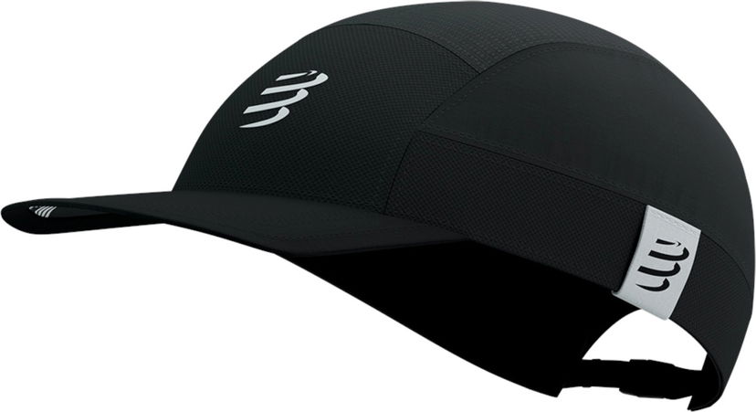 Keps Compressport Compressport 5 Panel Light Cap Svart | xhwu7369038