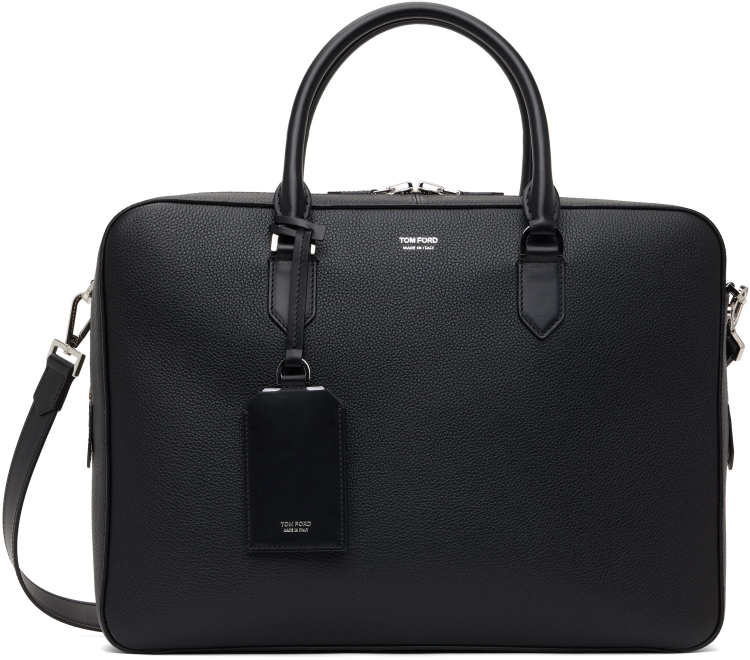 Tygpåse Tom Ford Elliot Leather Briefcase Svart | H0651-LCL213S, 0