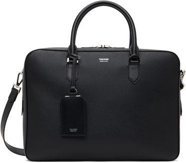 Tygpåse Tom Ford Elliot Leather Briefcase Svart | H0651-LCL213S, 0