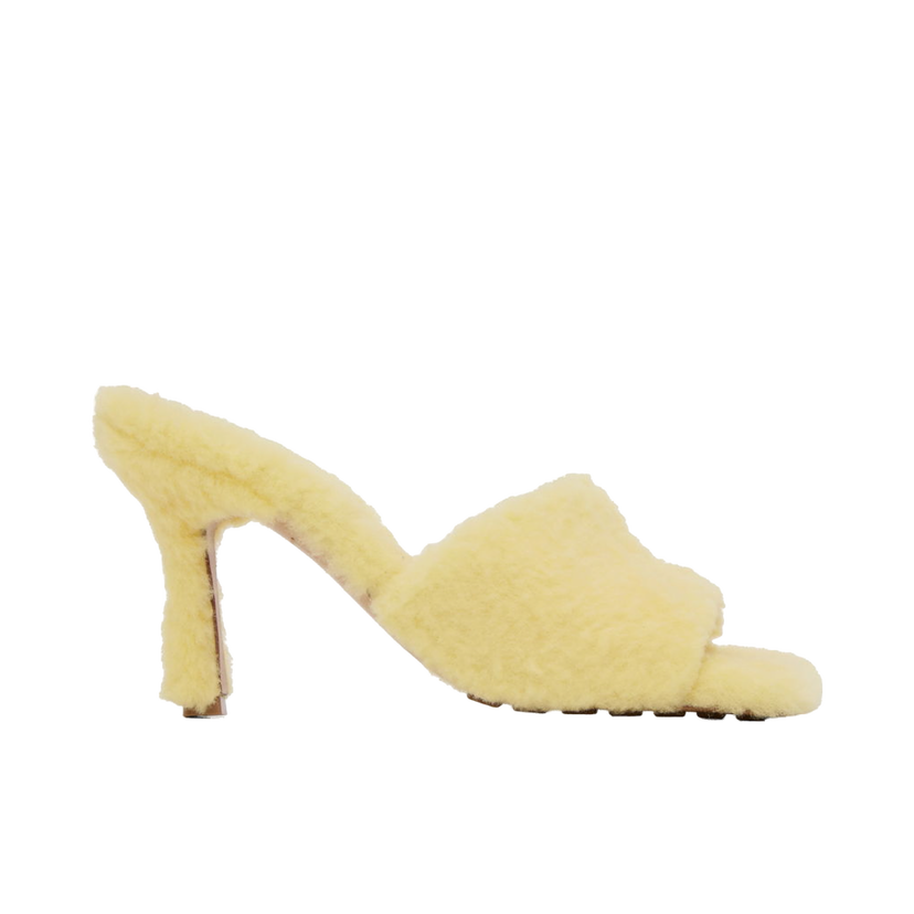 Sneakers och skor Bottega Veneta Stretch Heeled Sandals "Yellow" Gul | 708894 V27O0