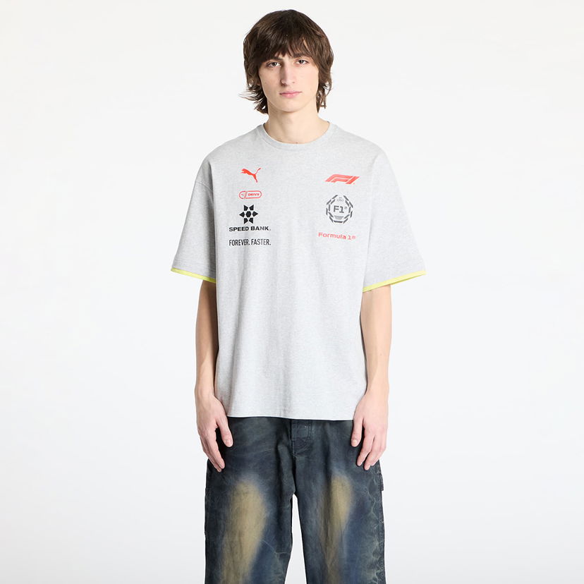 T-shirt Puma F1 Racing Tee Grå | 63224501