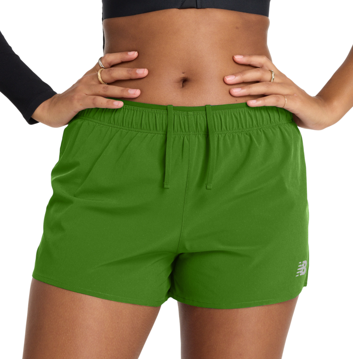 Shorts New Balance RC Shorts 3-inch Inseam Grön | ws41286-agn, 0