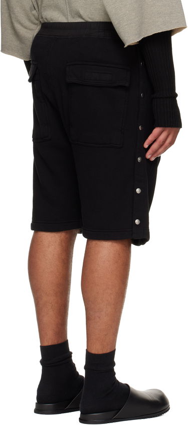 Shorts Rick Owens DRKSHDW Concordians Pusher Shorts Svart | DU02E7373 FSL, 2