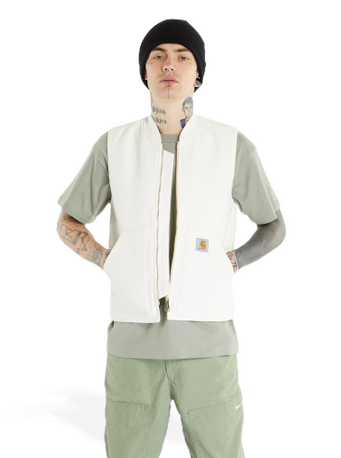 Väst Carhartt WIP Classic Vest White Vit | I026457.D602