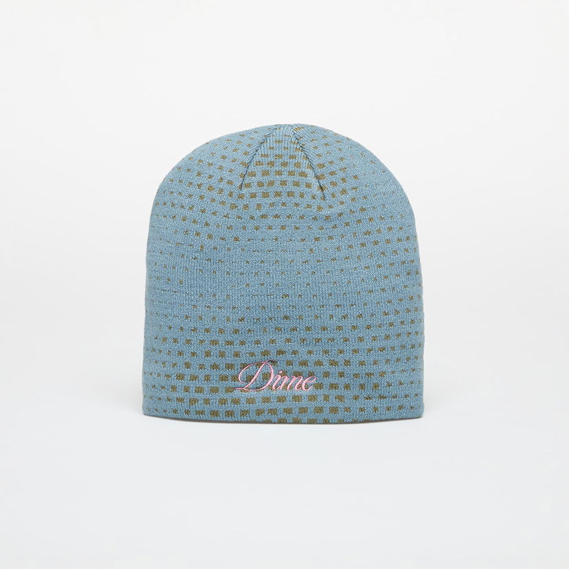 Mössa Dime Pixel Skully Beanie Stone Blue Universal Blå | DIMEFA2458BLU