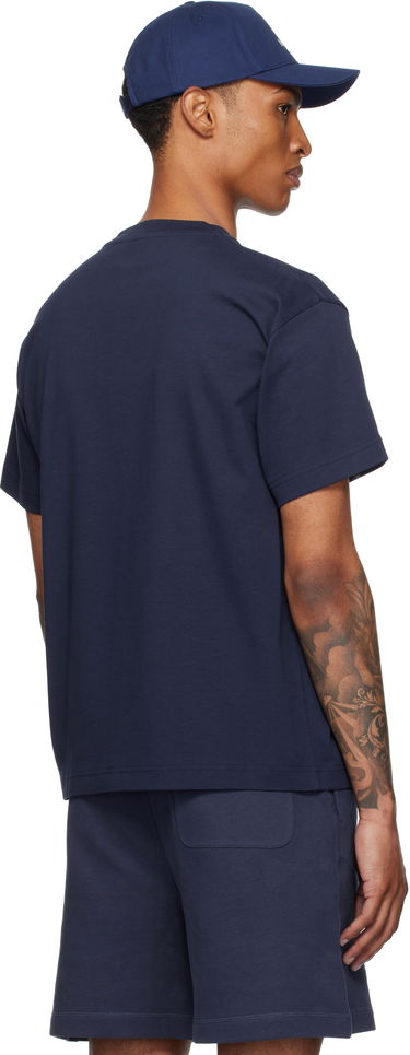 T-shirt Moncler Moncler Genius x Gilga Farm Short Sleeve T-Shirt Mörkblå | K24028C0000489AZ9, 2