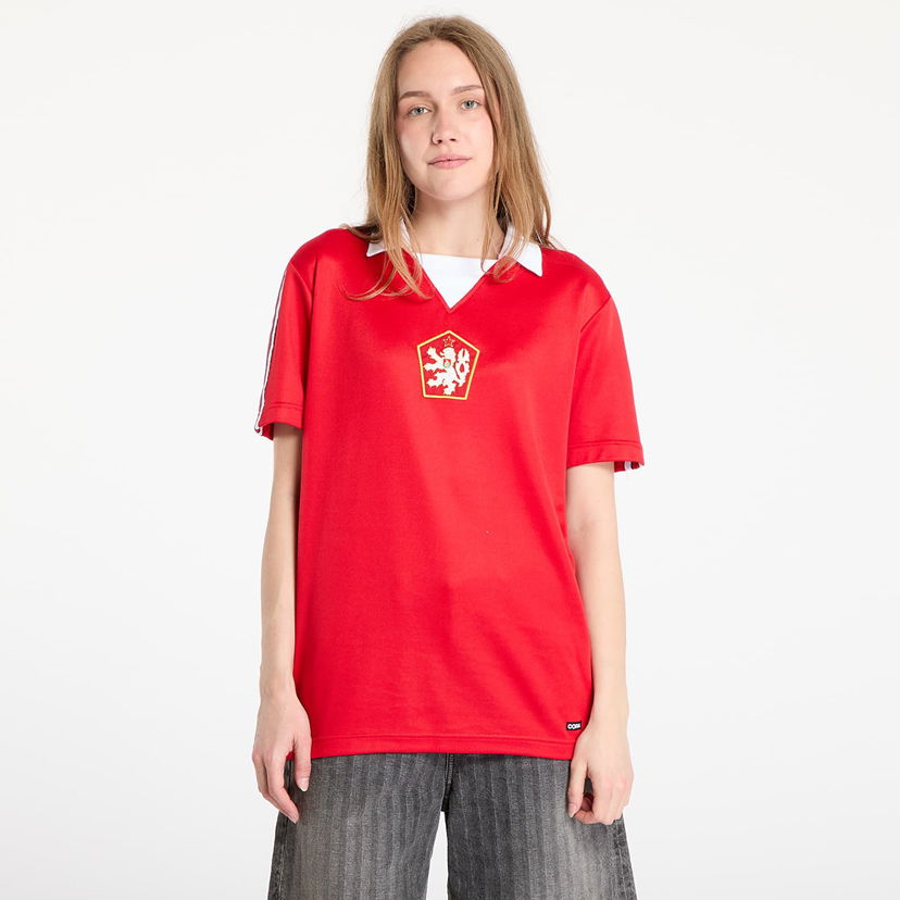 Jersey COPA COPA Czechoslovakia 1976 Retro Football Shirt Röd | 314-005