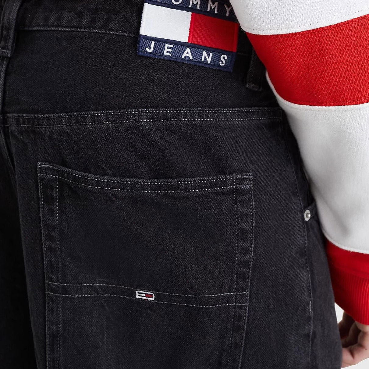 Jeans Tommy Hilfiger Aiden Baggy Pants Svart | DM0DM14827 1BZ, 1