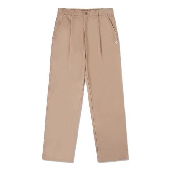 Byxor Converse Straight Skate Pants Beige | 10026552-A02