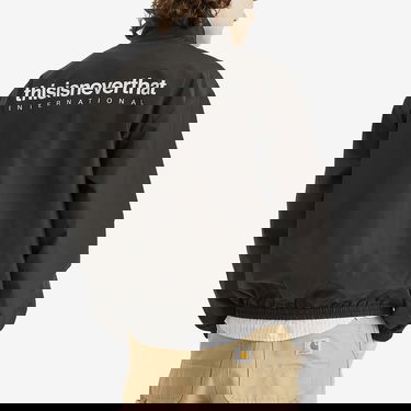 Vindjacka thisisneverthat Intl. Team Jacket, Size Large Svart | TN250WOWLS01-BLK, 2