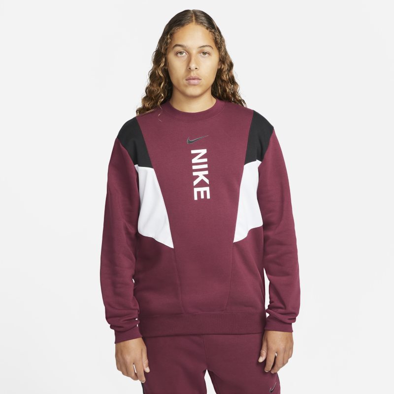 Sweatshirt Nike Sportswear Hybrid Fleece Sweatshirt Bourgogne | DV2329-638, 0