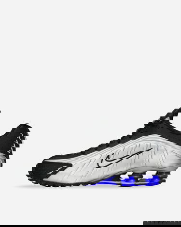 Sneakers och skor Nike Shox R4 "Metallic Silver & Blue" Metallisk | AR3565-006, 4